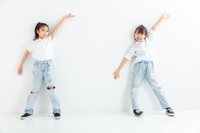 ダンスしている女の子