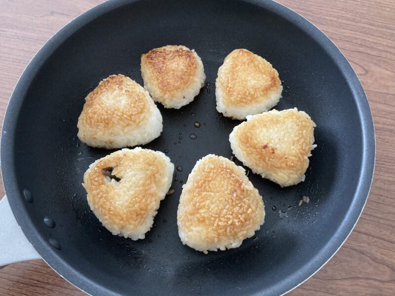 焼きおにぎり完成写真
